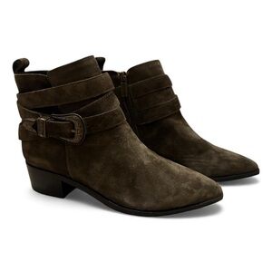 Marc Fisher Olive Yandi Ankle Booties